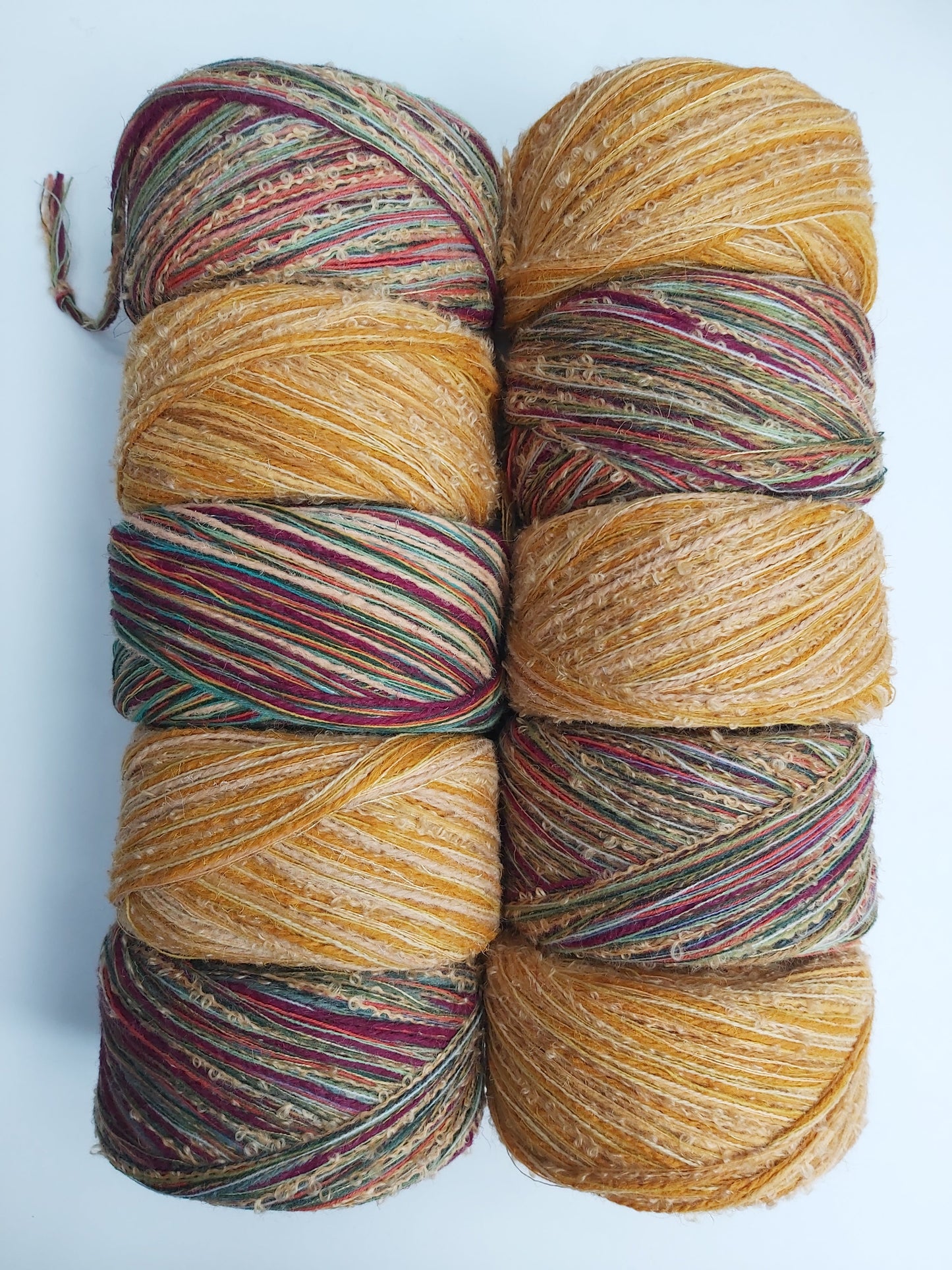 Art2kg-019 Yellow Autumnal Stripe