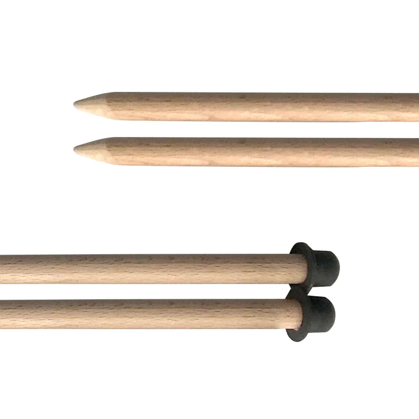 Knitting needle 19mm unwaxed