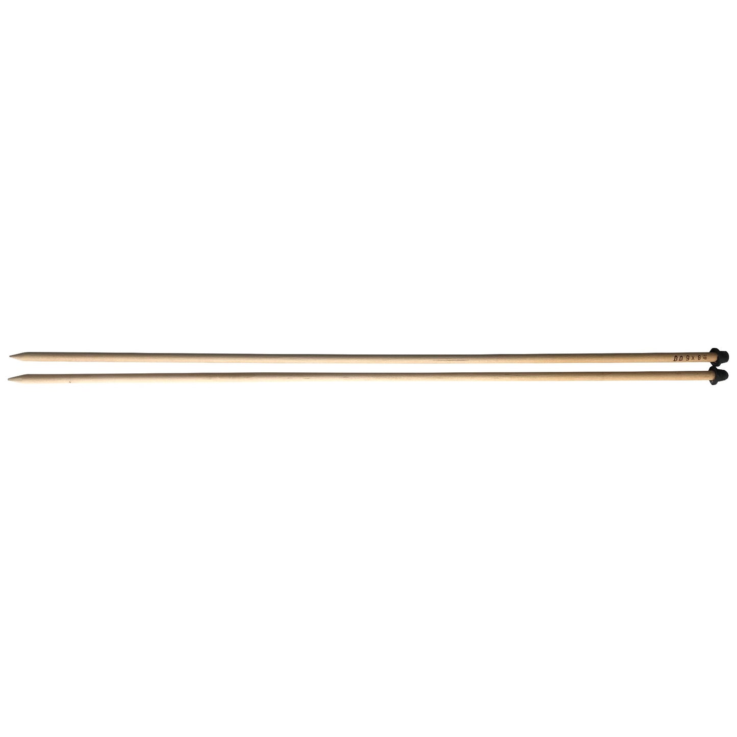 Knitting needle 8mm unwaxed