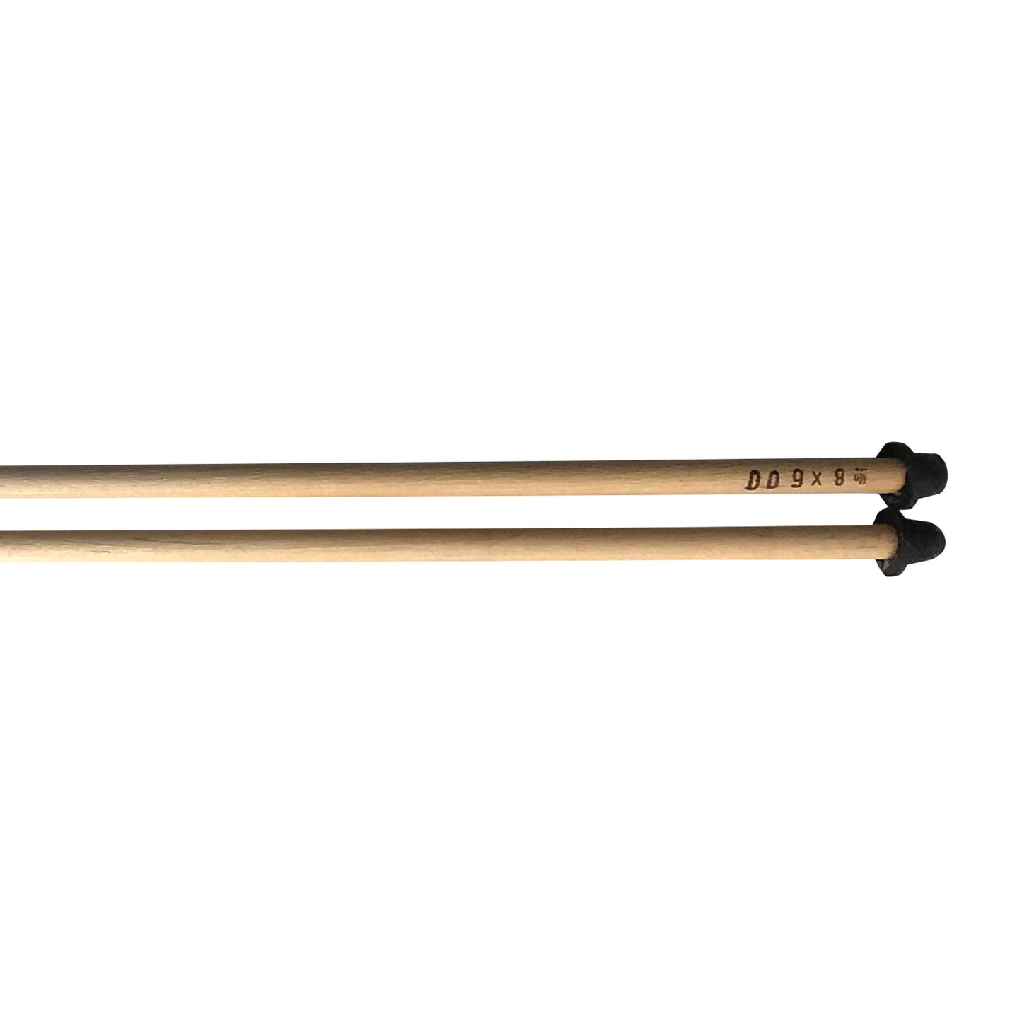 Knitting needle 8mm unwaxed