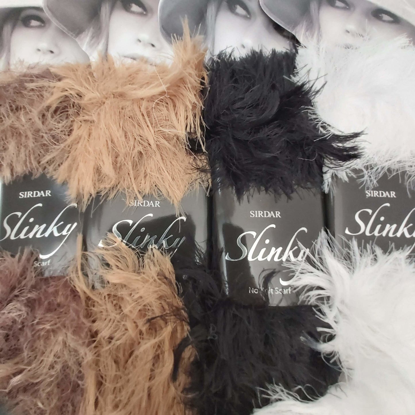 Fur Slinky - Black