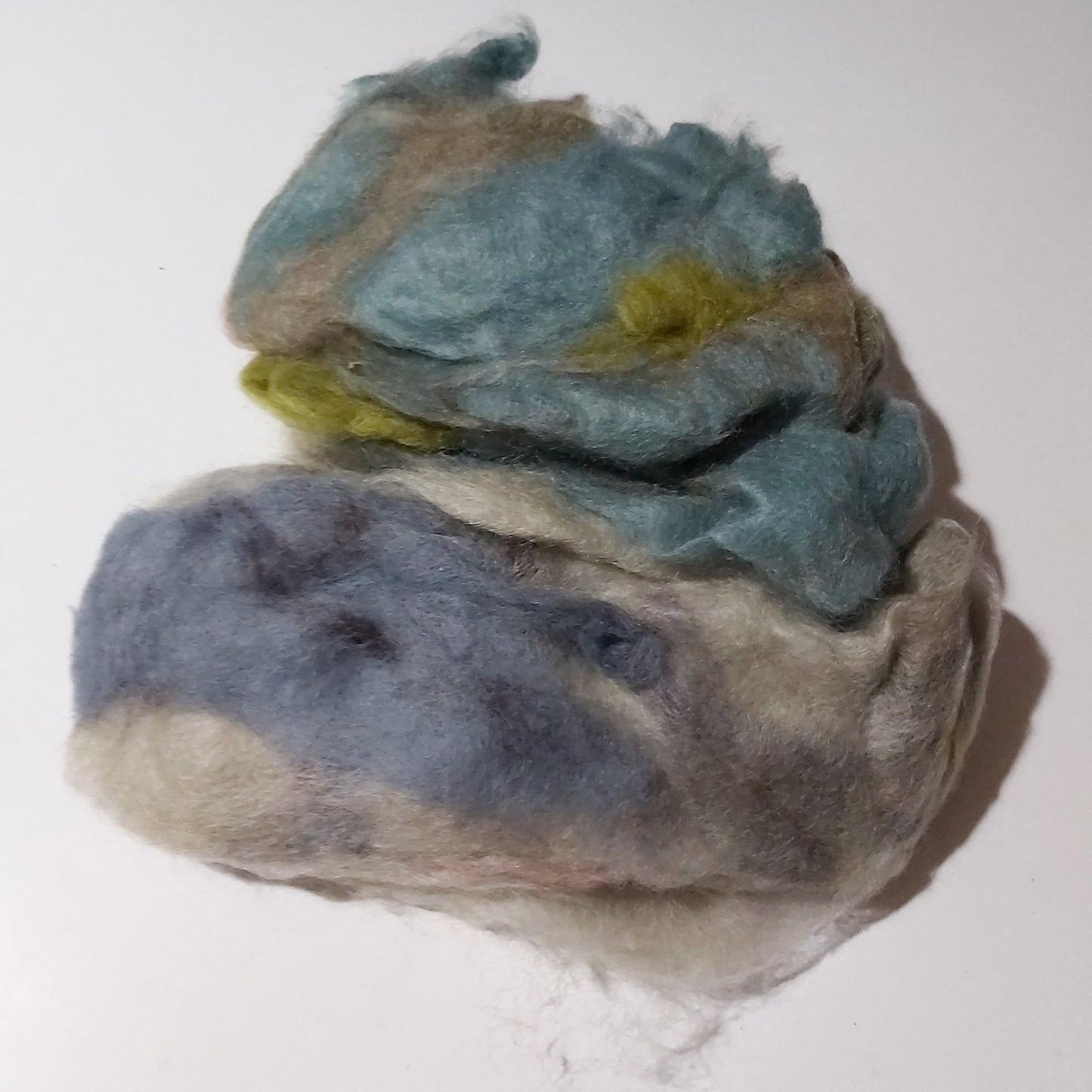 BOBFLF-039 Bag of Bits - Felters Fluff Turquoise Sky and Grey