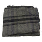 Tweed Fabric - Grey/D Grey Stripe 25cm wide Super Heavy 109