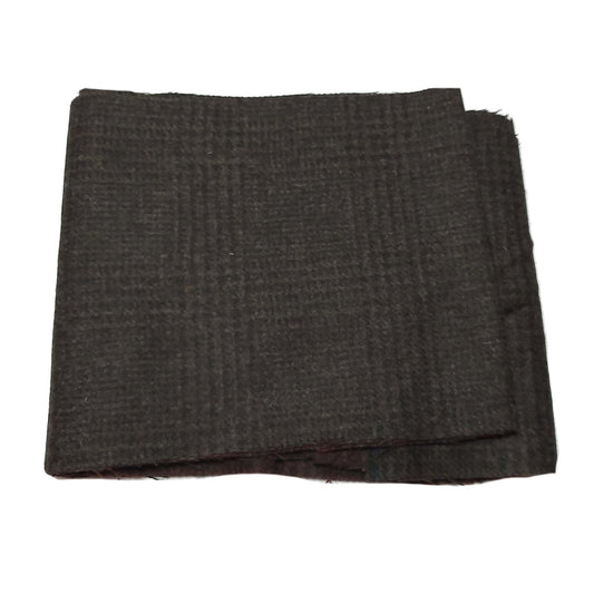 Tweed Fabric - Grey/D Grey 25cm wide Medium 080